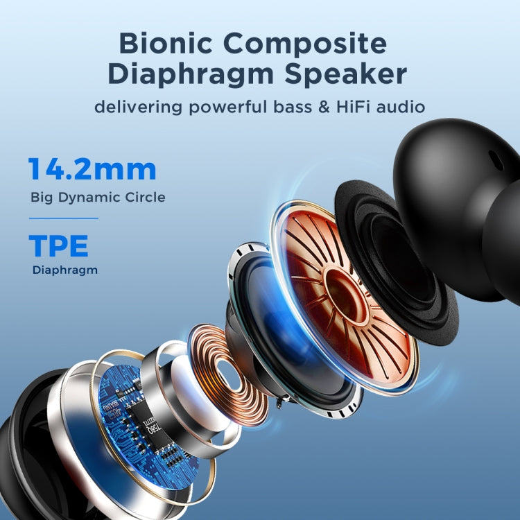 JOYRO0M JR-EW02 3.5mm In-Ear Wired Earphone, Length: 1.2m