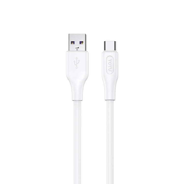 TOTU CB-4 Series USB to USB-C / Type-C Fast Charge Data Cable, Length:1m(White)