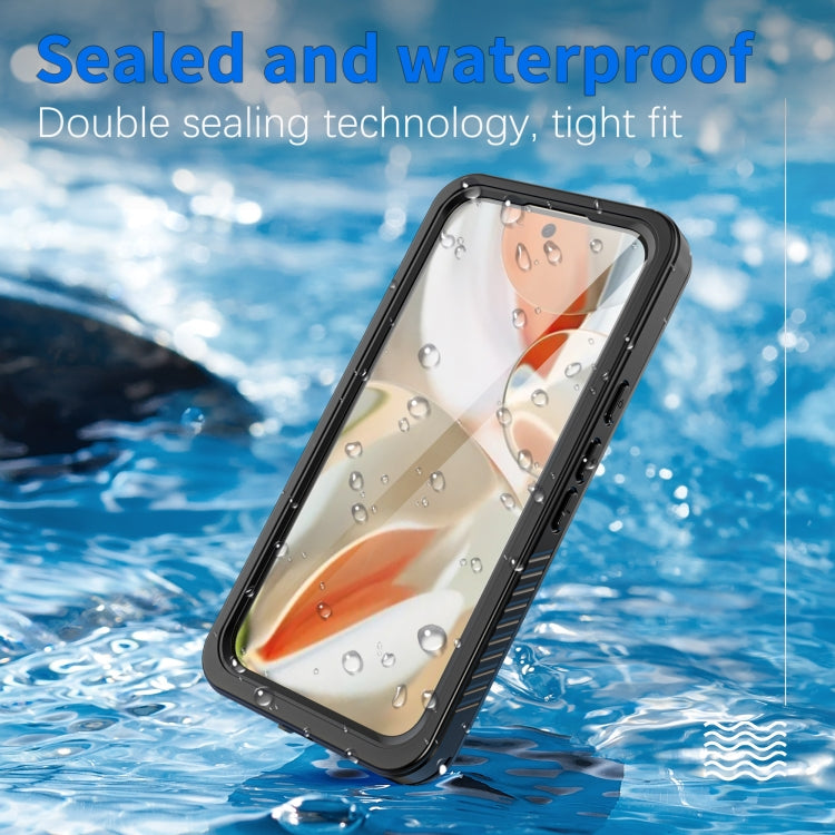 For Google Pixel 9 RedPepper Shockproof IP68 Waterproof PC + TPU Protective Case - Black