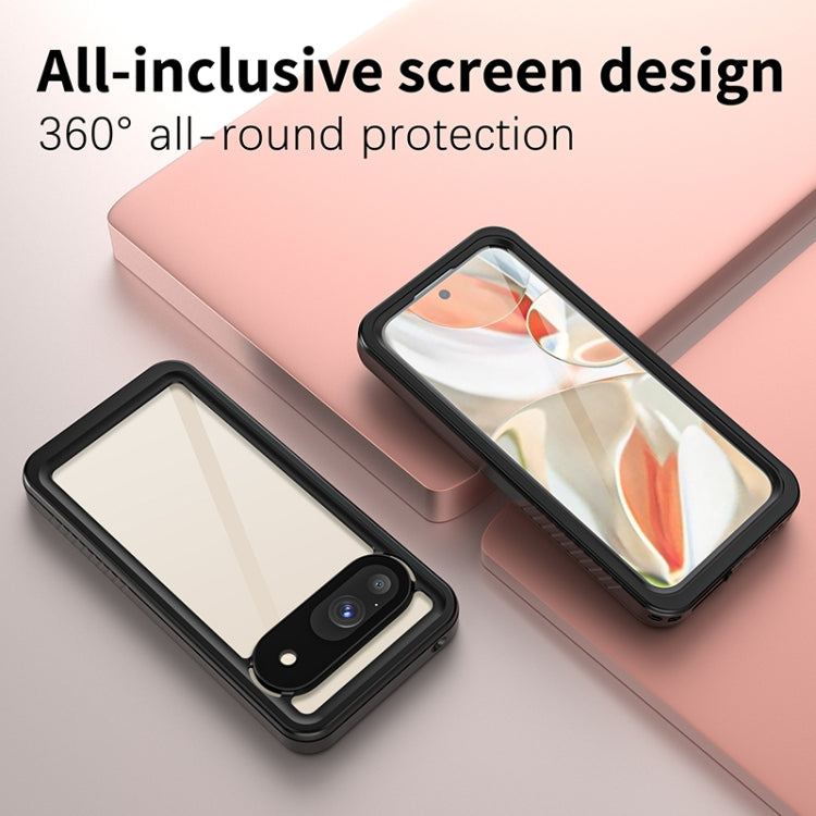 For Google Pixel 9 RedPepper Shockproof IP68 Waterproof PC + TPU Protective Case - Black