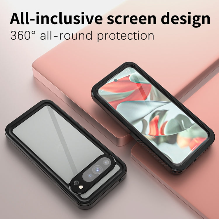 For Google Pixel 9 Pro XL RedPepper Shockproof IP68 Waterproof PC + TPU Protective Case - Black