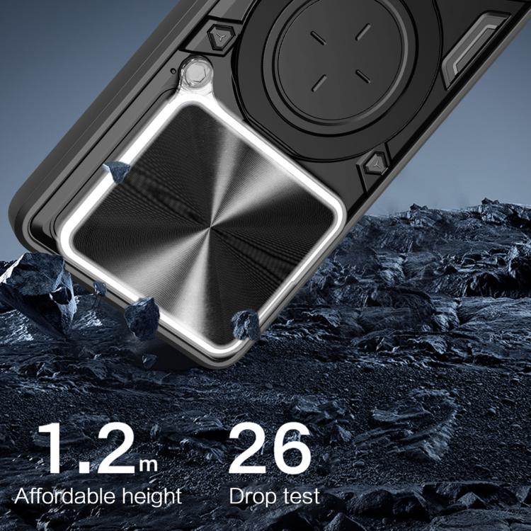 For Infinix Note 40 5G CD Texture Sliding Camshield Magnetic Holder Phone Case