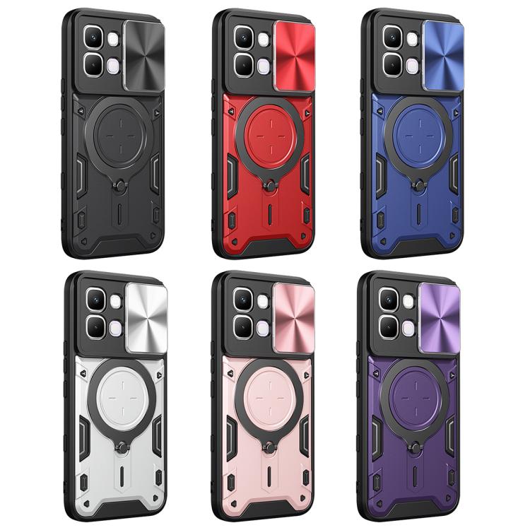 For Infinix Note 60 Pro 5G CD Texture Sliding Camshield Magnetic Holder Phone Case