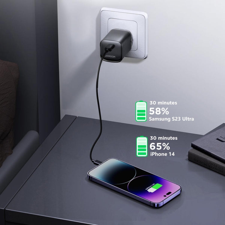 JOYROOM TCF07 30W USB-C / Type-C Fast Charger, Plug: