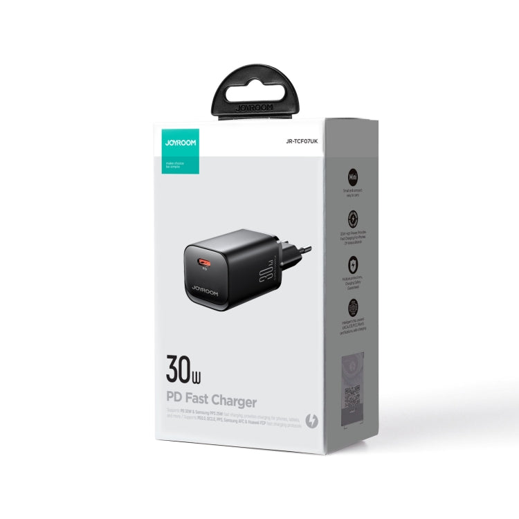 JOYROOM TCF07 30W USB-C / Type-C Fast Charger, Plug: