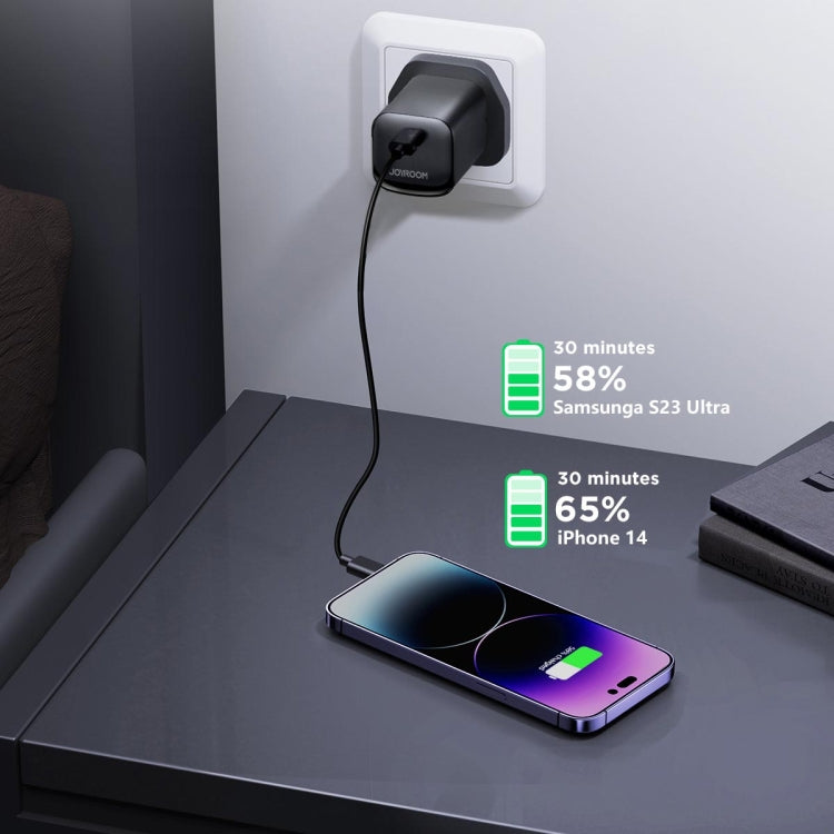JOYROOM TCF07 30W USB-C / Type-C Fast Charger, Plug: