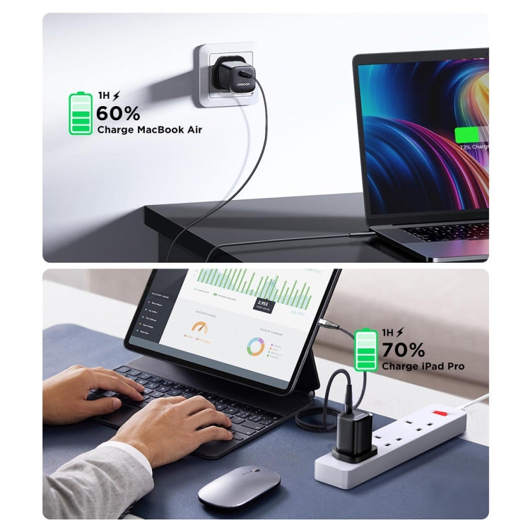 JOYROOM TCF07 30W USB-C / Type-C Fast Charger, Plug: