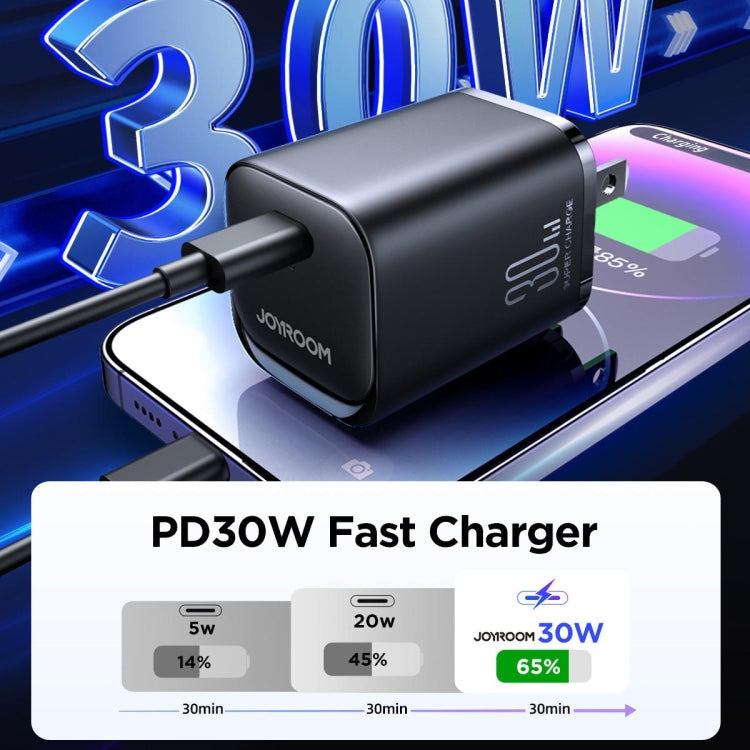 JOYROOM TCF07 30W USB-C / Type-C Fast Charger, Plug: