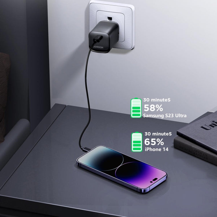 JOYROOM TCF07 30W USB-C / Type-C Fast Charger, Plug: