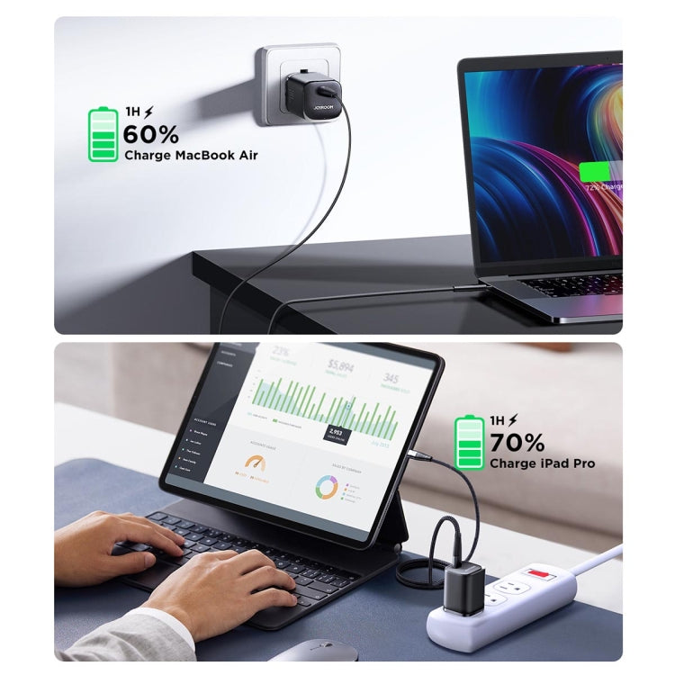 JOYROOM TCF07 30W USB-C / Type-C Fast Charger, Plug: