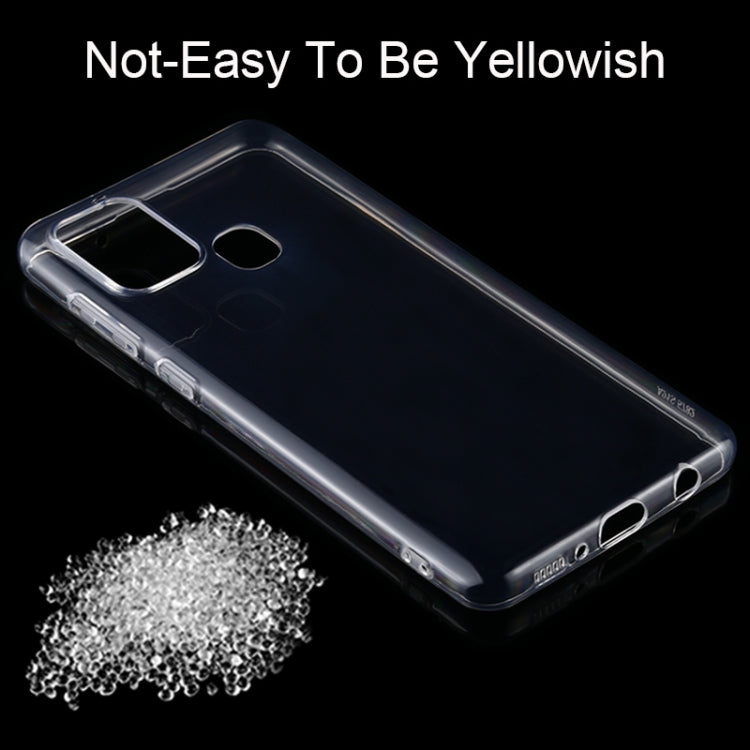 For Samsung Galaxy A21s 0.75mm Ultra-thin Transparent TPU Soft Protective Case