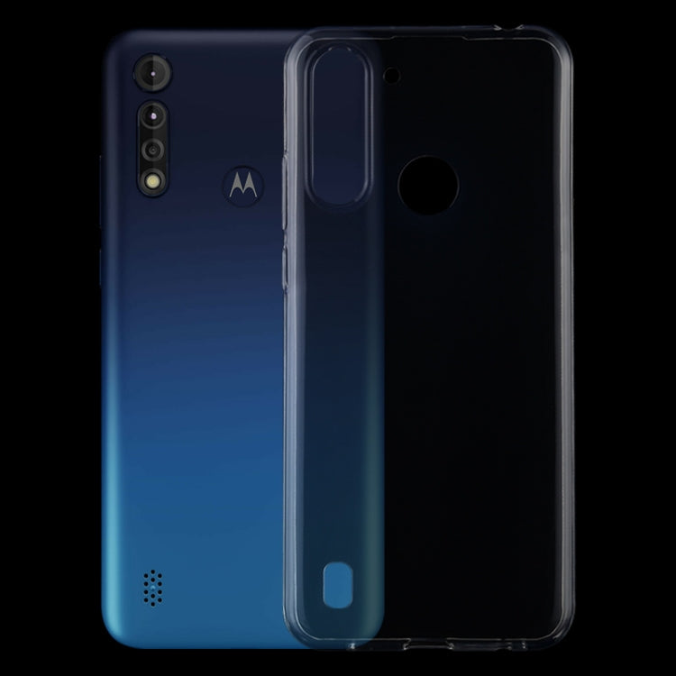 For Motorola Moto G8 Power Lite 0.75mm Ultra-thin Transparent TPU Soft Protective Case