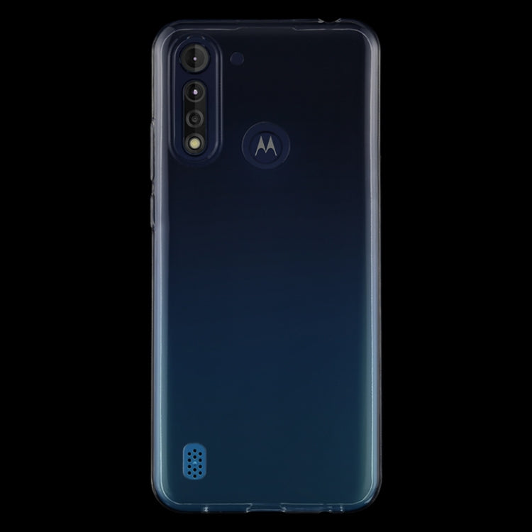 For Motorola Moto G8 Power Lite 0.75mm Ultra-thin Transparent TPU Soft Protective Case