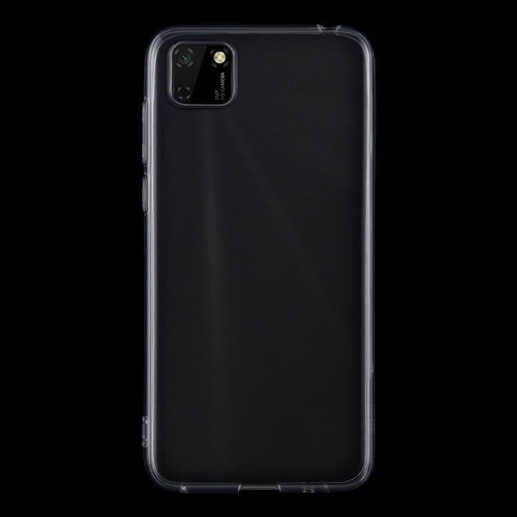 For Huawei Y5p 0.75mm Ultra-thin Transparent TPU Soft Protective Case