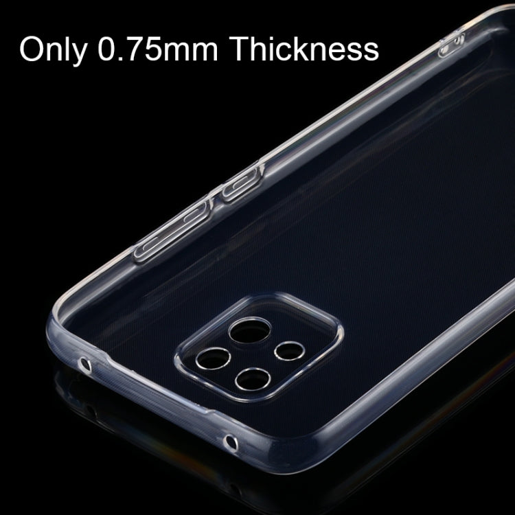 For Xiaomi Redmi 10X 0.75mm Ultra-thin Transparent TPU Soft Protective Case