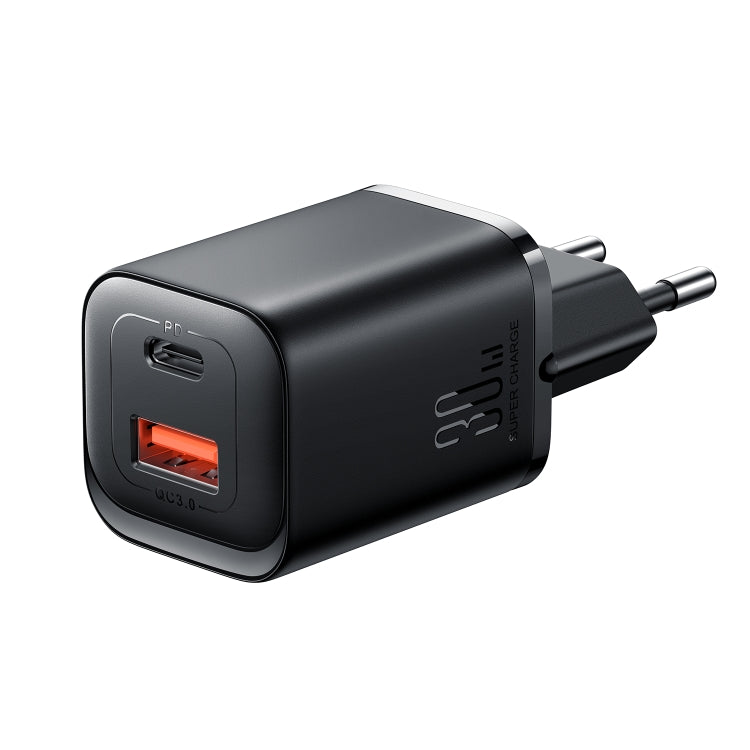 JOYROOM TCF08 30W USB+USB-C / Type-C Dual Port Charger, Plug: