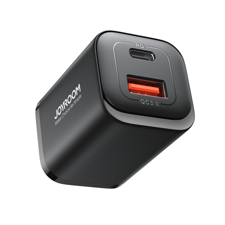 JOYROOM TCF08 30W USB+USB-C / Type-C Dual Port Charger, Plug: