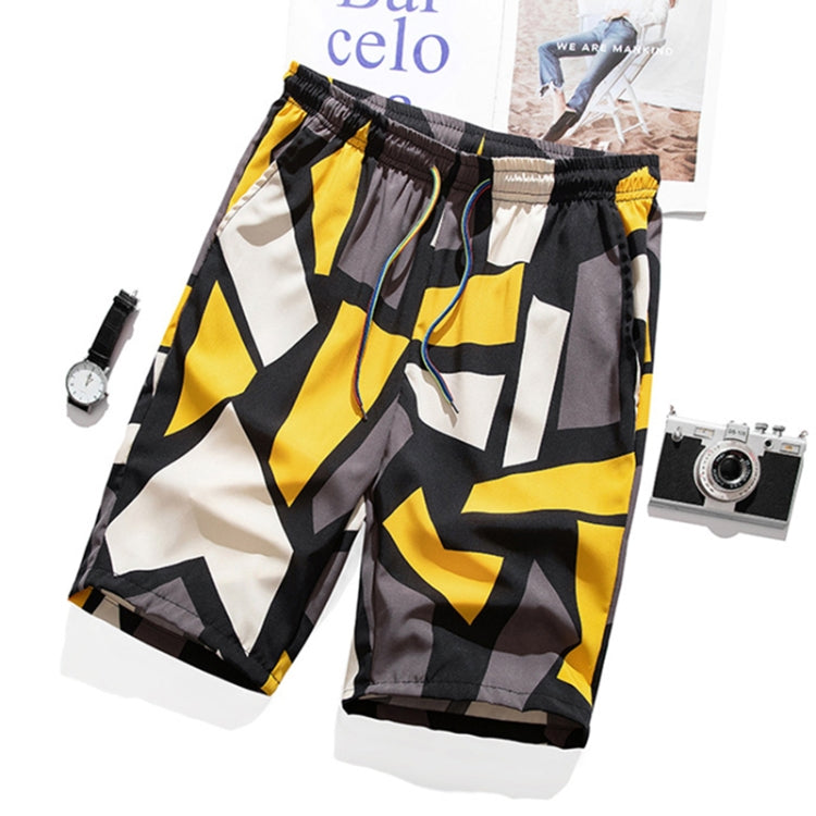 Men Summer Thin Straight Leg Casual Shorts, Size: