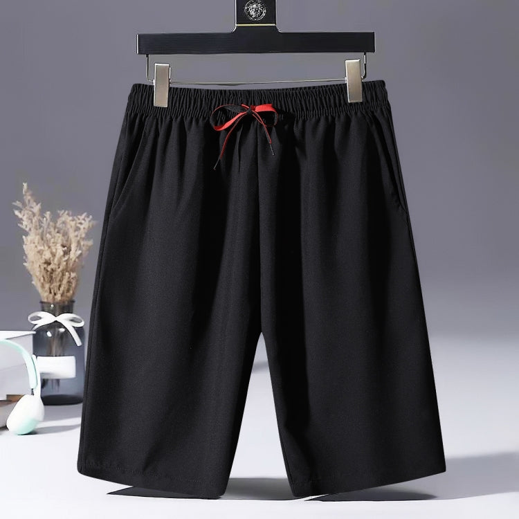 Men Summer Thin Straight Leg Casual Shorts, Size: