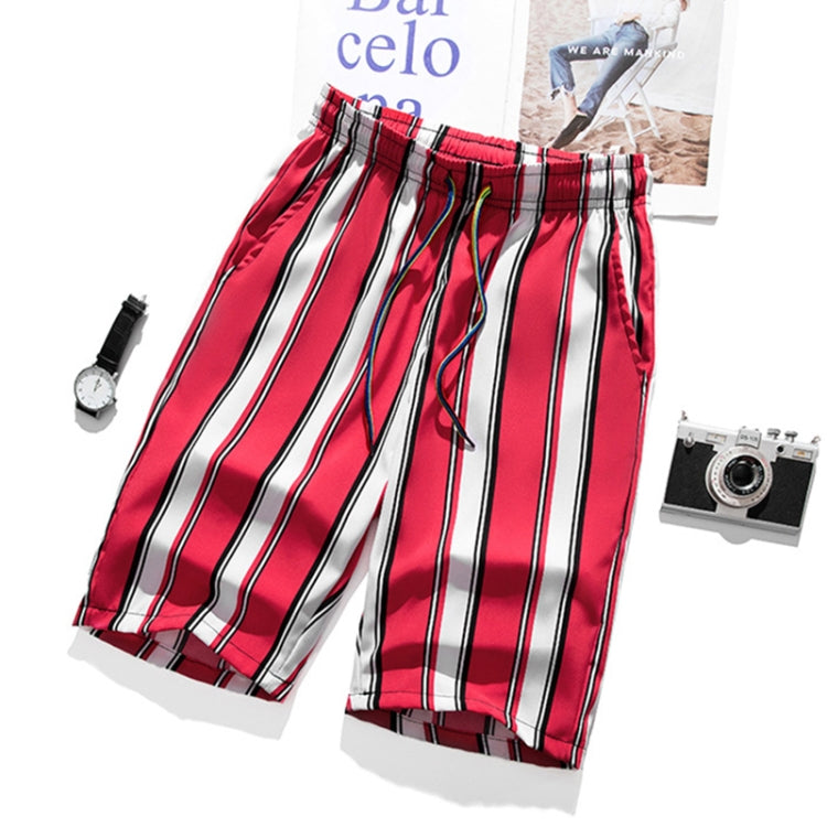 Men Summer Thin Straight Leg Casual Shorts, Size: