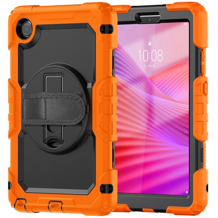 For Lenovo Tab K9 / Tab One Silicone Hybrid PC Tablet Case with Shoulder Strap