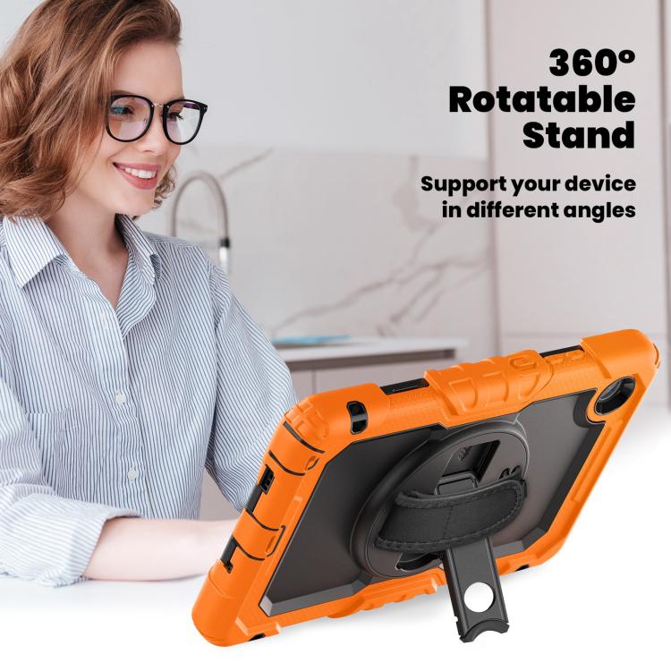 For Lenovo Tab K9 / Tab One Silicone Hybrid PC Tablet Case with Shoulder Strap