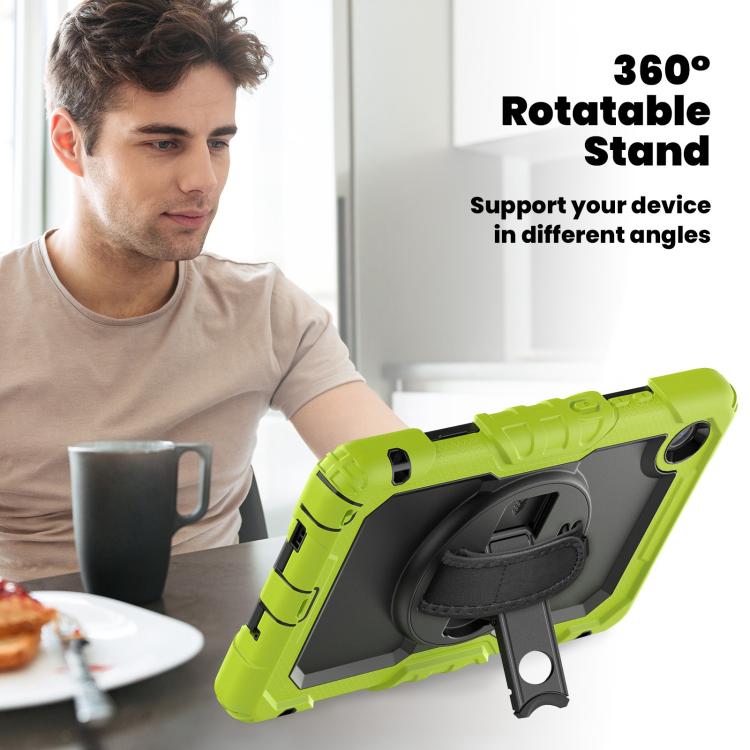 For Lenovo Tab K9 / Tab One Silicone Hybrid PC Tablet Case with Shoulder Strap