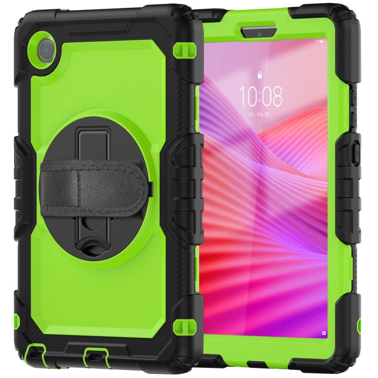 For Lenovo Tab K9 / Tab One Silicone Hybrid PC Tablet Case with Shoulder Strap