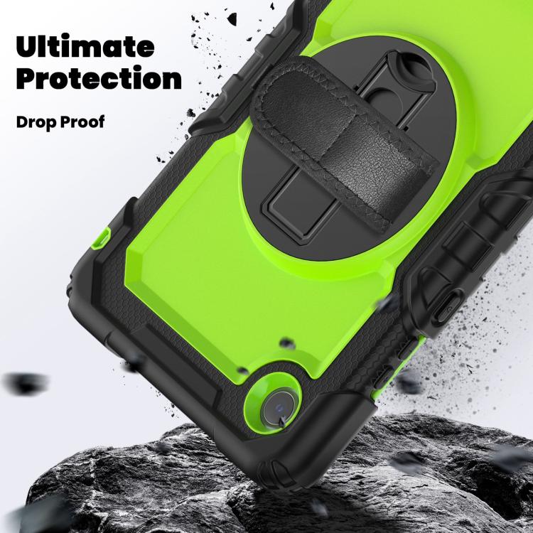 For Lenovo Tab K9 / Tab One Silicone Hybrid PC Tablet Case with Shoulder Strap