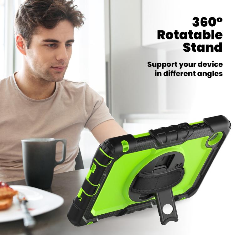 For Lenovo Tab K9 / Tab One Silicone Hybrid PC Tablet Case with Shoulder Strap