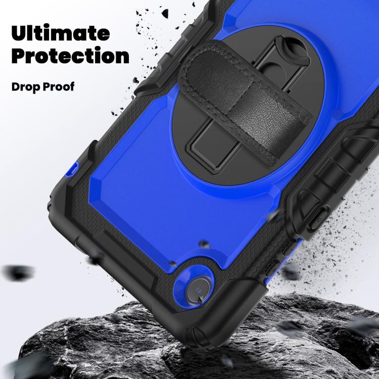 For Lenovo Tab K9 / Tab One Silicone Hybrid PC Tablet Case with Shoulder Strap