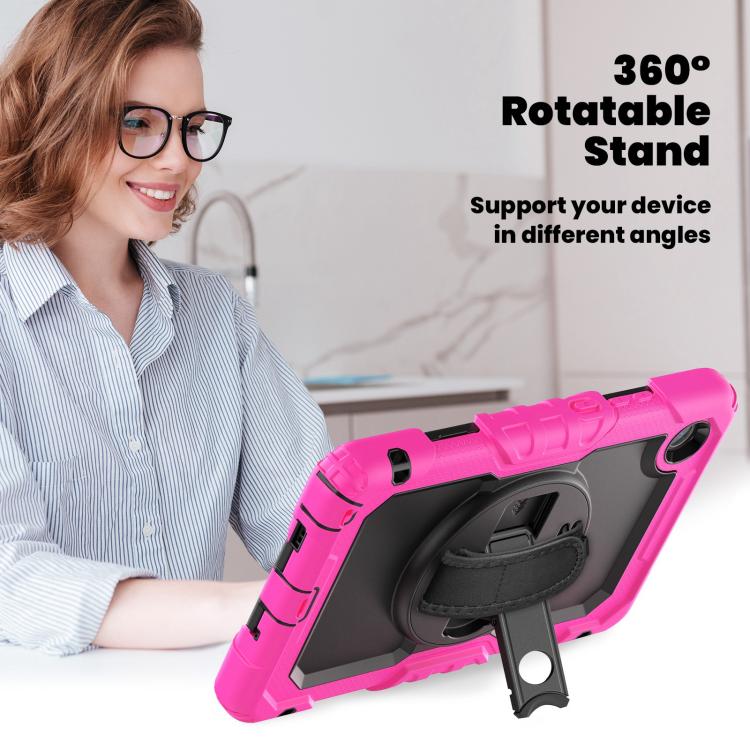 For Lenovo Tab K9 / Tab One Silicone Hybrid PC Tablet Case with Shoulder Strap