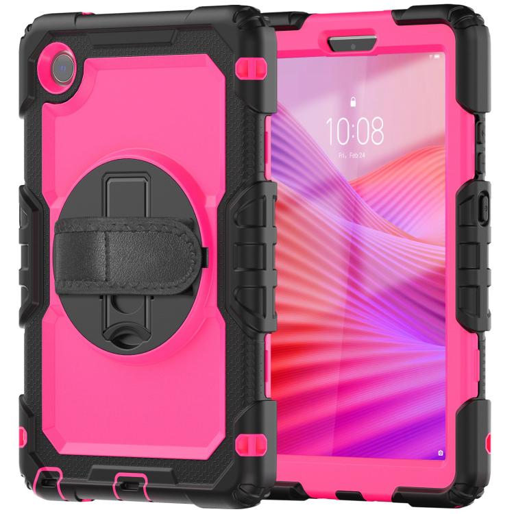 For Lenovo Tab K9 / Tab One Silicone Hybrid PC Tablet Case with Shoulder Strap
