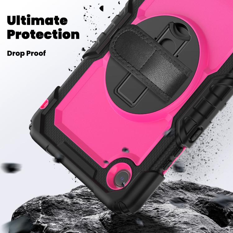 For Lenovo Tab K9 / Tab One Silicone Hybrid PC Tablet Case with Shoulder Strap