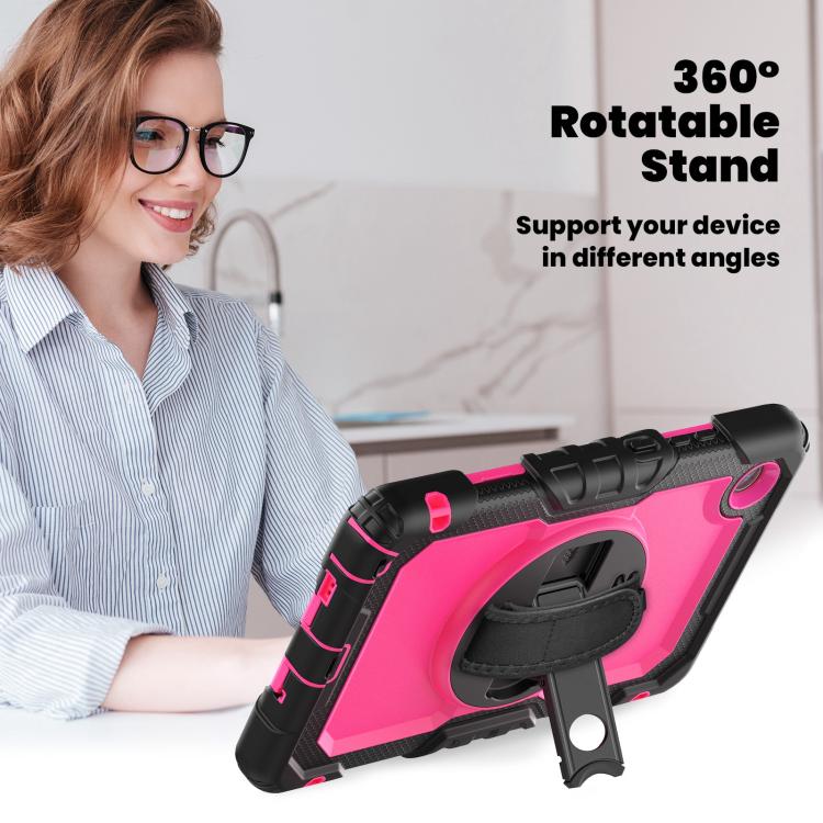 For Lenovo Tab K9 / Tab One Silicone Hybrid PC Tablet Case with Shoulder Strap