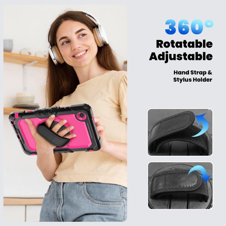 For Lenovo Tab K9 / Tab One Silicone Hybrid PC Tablet Case with Shoulder Strap