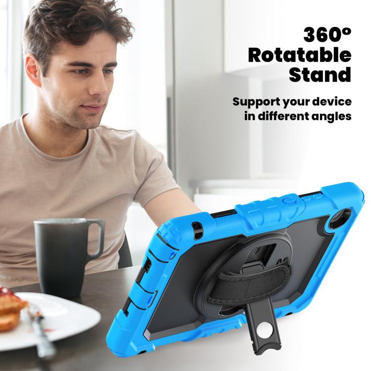 For Lenovo Tab K9 / Tab One Silicone Hybrid PC Tablet Case with Shoulder Strap