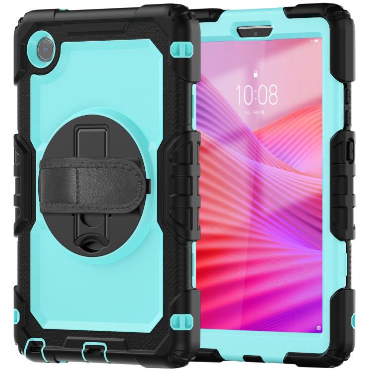 For Lenovo Tab K9 / Tab One Silicone Hybrid PC Tablet Case with Shoulder Strap