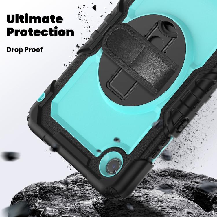 For Lenovo Tab K9 / Tab One Silicone Hybrid PC Tablet Case with Shoulder Strap