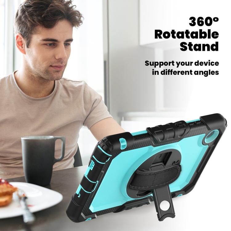 For Lenovo Tab K9 / Tab One Silicone Hybrid PC Tablet Case with Shoulder Strap