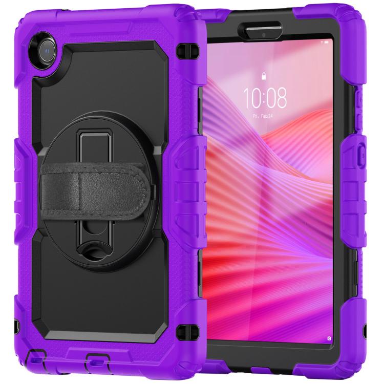 For Lenovo Tab K9 / Tab One Silicone Hybrid PC Tablet Case with Shoulder Strap