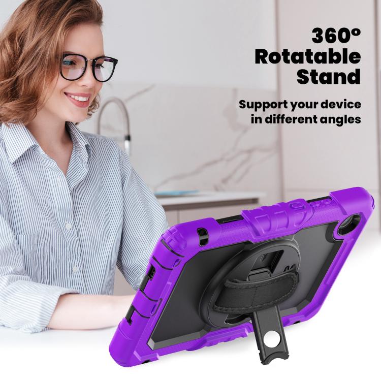 For Lenovo Tab K9 / Tab One Silicone Hybrid PC Tablet Case with Shoulder Strap