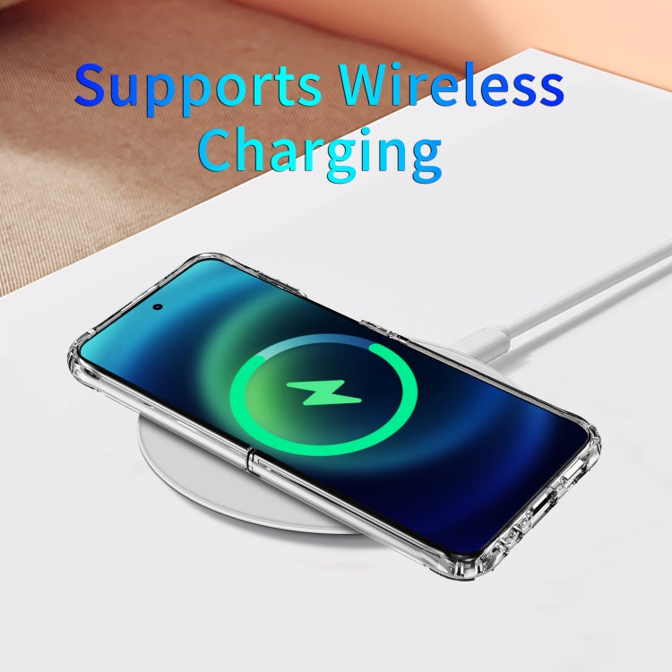 For Samsung Galaxy Z Flip5 Shockproof Thickening Acrylic Protective Case(Transparent)