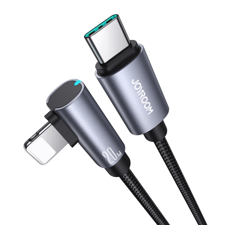 JOYROOM S-CL020A17 20W USB-C/Type-C to 8 Pin Elbow Fast Charging Data Cable, Length: