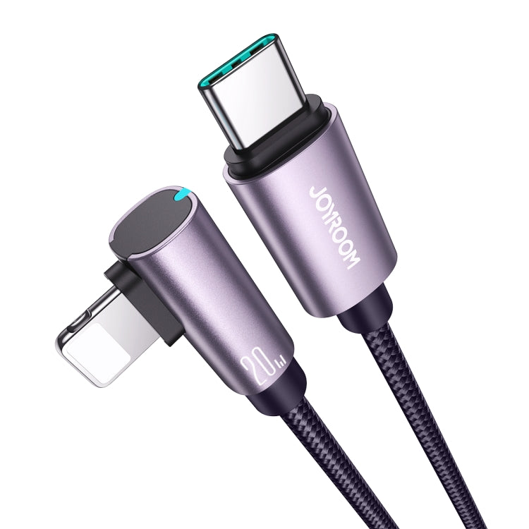 JOYROOM S-CL020A17 20W USB-C/Type-C to 8 Pin Elbow Fast Charging Data Cable, Length: