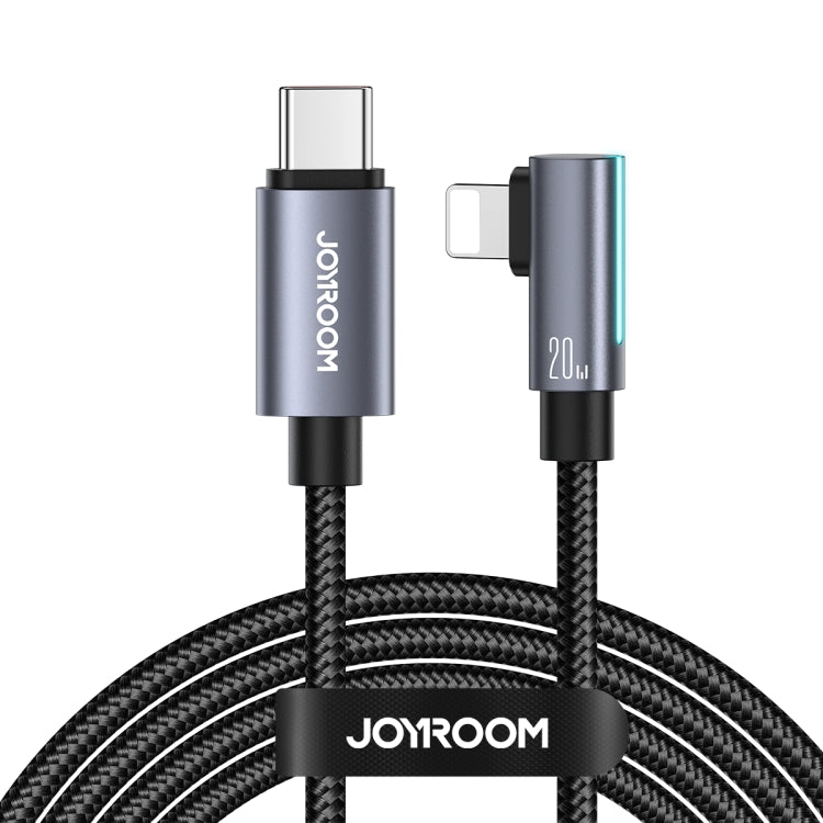 JOYROOM S-CL020A17 20W USB-C/Type-C to 8 Pin Elbow Fast Charging Data Cable, Length: