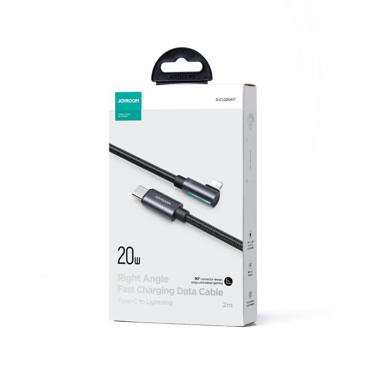 JOYROOM S-CL020A17 20W USB-C/Type-C to 8 Pin Elbow Fast Charging Data Cable, Length:
