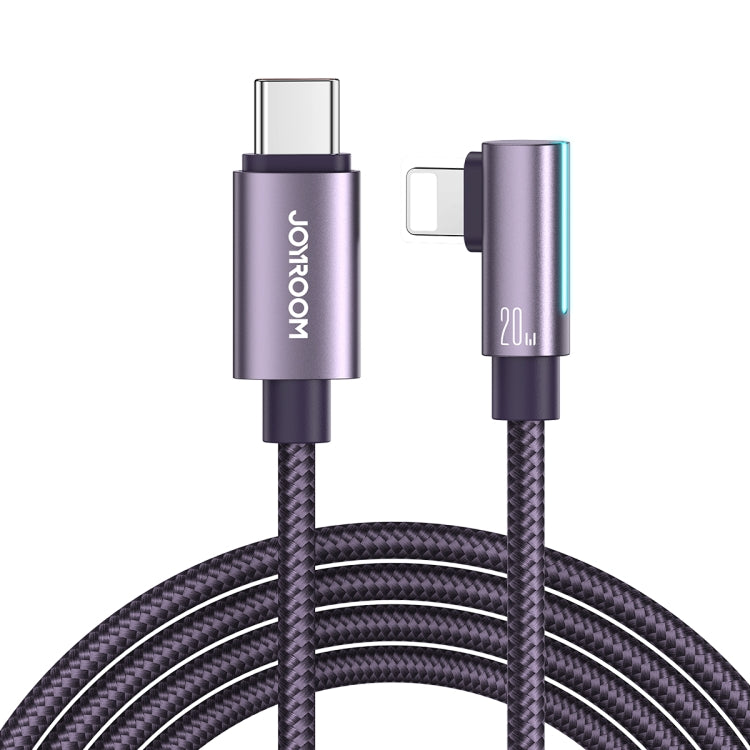 JOYROOM S-CL020A17 20W USB-C/Type-C to 8 Pin Elbow Fast Charging Data Cable, Length: