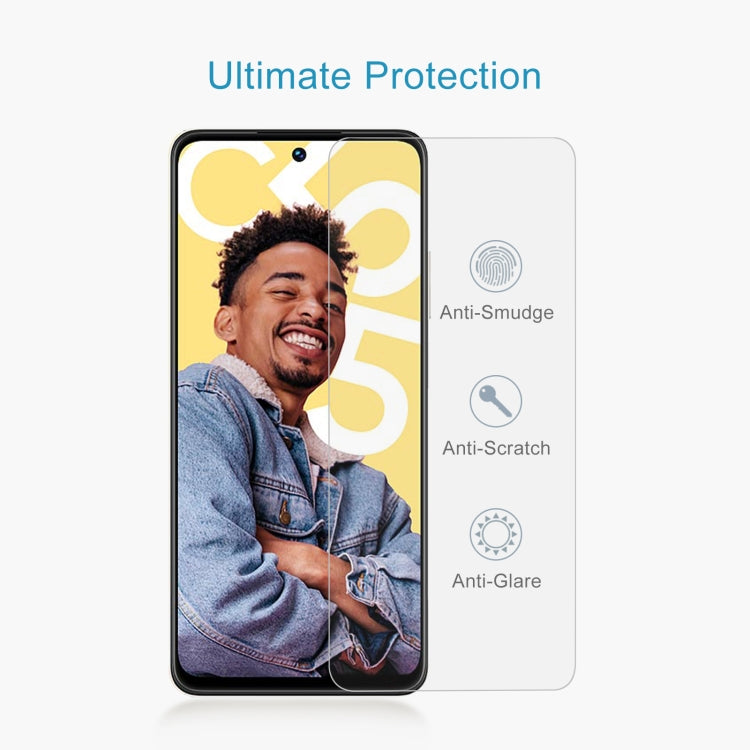For Realme C55 / narzo N55 / Narzo 60x 0.26mm 9H 2.5D Tempered Glass Film