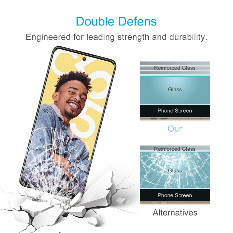 For Realme C55 / narzo N55 / Narzo 60x 0.26mm 9H 2.5D Tempered Glass Film